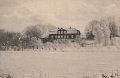 Östad Säteri. Postgånget 21 december 1911. Svenska Litografiska