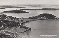 Flygfoto över Björboholm. Postgånget 15 september 1942. Förlag Gust. Larsson, Björboholm