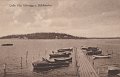 Utsikt från Bårbryggan, Björboholm. Postgånget 9 augusti . Foto O. Hallgren. Förlag J. E. Lindqvist, Gråbo