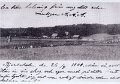 Vy vid Björbolm med tåg. Daterat 26 augusti 1909. Foto