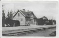 Gråbo Järnvägsstation. Postgånget  25 juni 1937