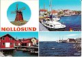100 Bohuslän Mollösund. Odaterat. Handelsbolaget Harry Lange Vykortsproduktion. R122