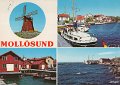 Bohuslän Mollösund. Postgånget 10 juni 1981. Handelsbolaget Harry Lange Vykortsproduktion. R122.