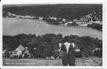 Nääs Slott med Sävelången, Floda. Postgånget 31 maj 1970. Foto Ensamrätt Aerofoto, Vetlanda