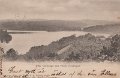 Från Vaktberget mot Floda Vestergötl. Postgånget 1 januari 1903. Foto förlag P.A. Eriksen, Sköfde. No. 3957