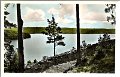 Norsesund. Utsikt från Semesterhemmet Skogslyckan. Postgånget 18 xxx 1962. Förlag Firma H. Lindenhag, Göteborg. Handkolorerat foto nr. 9108