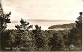 Sjövik. Utsikt från Vålåsberget. Postgånget 6 juli 1949. Äkta Foto C.A. Träff, Göteborg 622