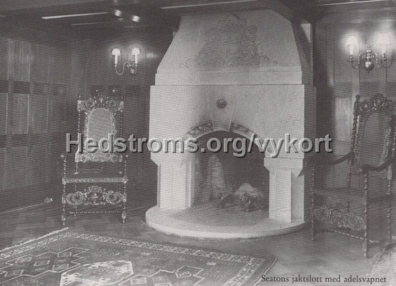 Seatons jaktslott med adelsvapnet. Odaterat.jpg - Seatons jaktslott med adelsvapnet.Odaterat.