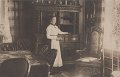 Marie Andersson, fran torpet Lugnet. Kom som ung att hjalpa till i huset hos Henrietta Butenchon