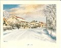 Brobacken i vinterskrud. Odaterat