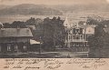 Lerum. Vy af Handlande Hægerstroms villa. Postganget 21 augusti 1904. Jac. Hægerstroms forlag