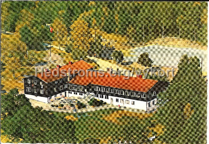 Harskogens Friluftsgard, Lerum. Odaterat. Forlag Skandinavisk Aerotjanst, Vallingby. D 4274-39. Ultra.jpg - Härskogens Friluftsgård.Odaterat..Förlag:  Skandinavisk Aerotjänst, Vällingby. D 4274-39.
