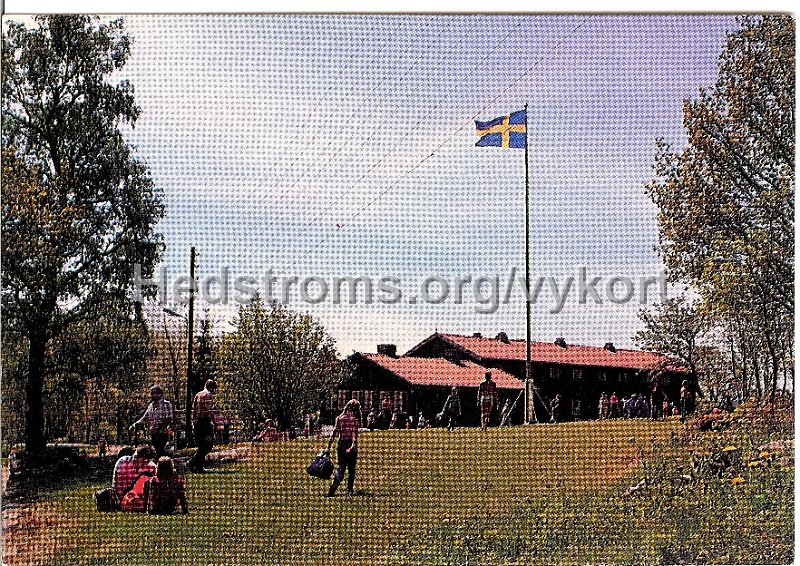 Harskogens Kurs- och friluftsgard. Postganget 25 april 1986. Foto Allan Mollis Andersson.jpeg - Härskogens Kurs- och Friluftsgård.Postgånget 25 apr 1986.Foto Allan "Mollis" Andersson.