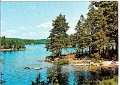 Harskogens kurs- och Friluftsgard, Lerum, Badplatsen. Odaterat. Foto A B Flygtrafik, O . Lilljeqvist, Dals Langed. AV. 111
