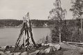Lagerplatsen vid Harskogens Friluftsgard. Odaterat. Foto Ralph M Evers