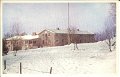 Skid- och Friluftsframjandet, Harskogen. Postganget 15 januari 1947. Sagojonst. Fargfotografi C. Ewert. 50 743