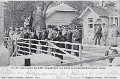 H.M. Konungen framfor uppgangen till Helsingborgsutstallningen 1903.  Postganget Axel Eliassons Konstforlag, Stockholm. No 7. Foto, Dahlquist