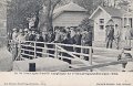H.M. Konungen framfor uppgangen till Helsingborgsutstallningen 1903. Odaterat. Axel Eliassons Konstforlag, Stockholm. No 7. Foto Dahlquist