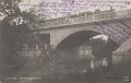 Lerum. Jarnvagsbron. Postganget 20 juni 1919. Forlag Arvid Nilsson