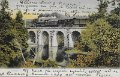 Lerum. Jarnvagsbron. Postganget 13 maj 1902. Le Moine Malmestrom Konstforlag, Goteborg. 287