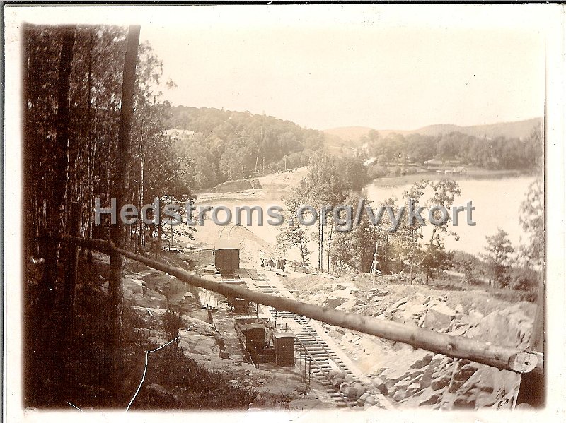 Fotografi. Jarnvagsraset vid Aspen 14 juni 1913. Odaterat.jpg - Fotografi.Järnvägsraset vid Aspen 14 juni 1913.Odaterat.