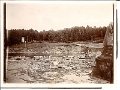 Fotografi. Jarnvagsraset vid Aspen 14 juni 1913. Odaterat. 2