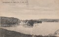 Jarnvagsraset vid Aspen den 14 Juni 1913. Postganget 24 juli 1913. Forlag Aktiebolaget Goteborgs Konstforlag