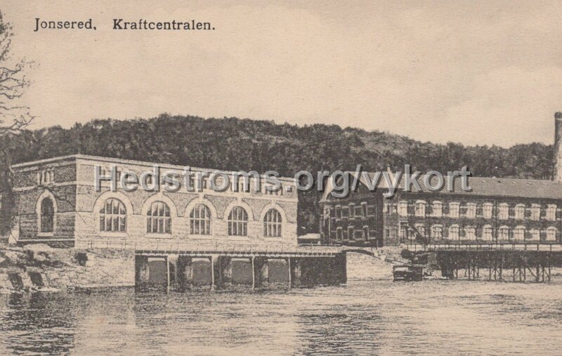Jonsered. Kraftcentralen. Odaterat. Forlag Jonsereds Handelsbod.jpg - Jonsered. Kraftcentralen.Odaterat.Förlag: Jonsereds Handelsbod.