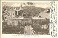 Jonsered. Kontoret och ingangen till Fabrikerna. Postganget 14 april 1903. Imp. J. Portelius