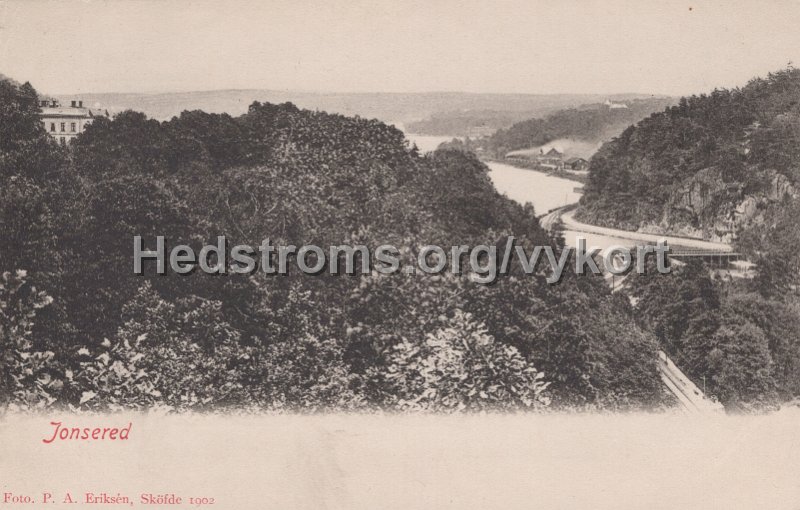 Jonsered. Odaterat. Foto P. A. Eriksen. Skofde 1902.jpg - Jonsered.Odaterat.Foto. P. A. Eriksén. Sköfde 1902.