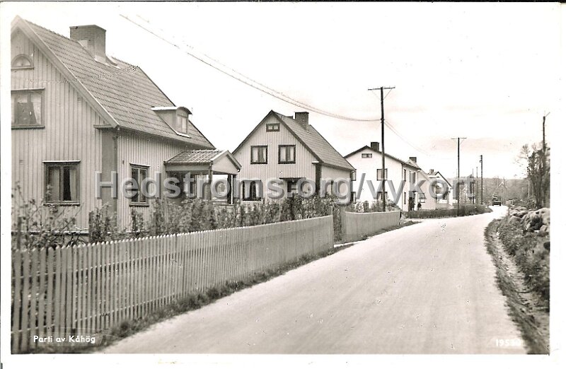 Parti av Kahog. Postganget 22 juli 1950. Svenska Pressbyran. 19533.jpg - Parti av Kåhög.Postgånget 22 juli 1950.Svenska Pressbyrån. 19533.