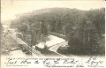 Parti af Safvean, jernvagen och Jonsereds jernvagsstation. postganget 16 februari 1904. Orebro Konstindustri A.B
