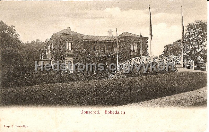 Jonsered. Bokedalen. Odaterat. Imp. J. Portelius.jpg - Jonsered. Bokedalen.Odaterat.Imp. J. Portelius.