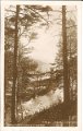 Utsigt fran Furuborg Jonsered. Postganget 24 december 1925. Forlag Jonsereds Handelsbod