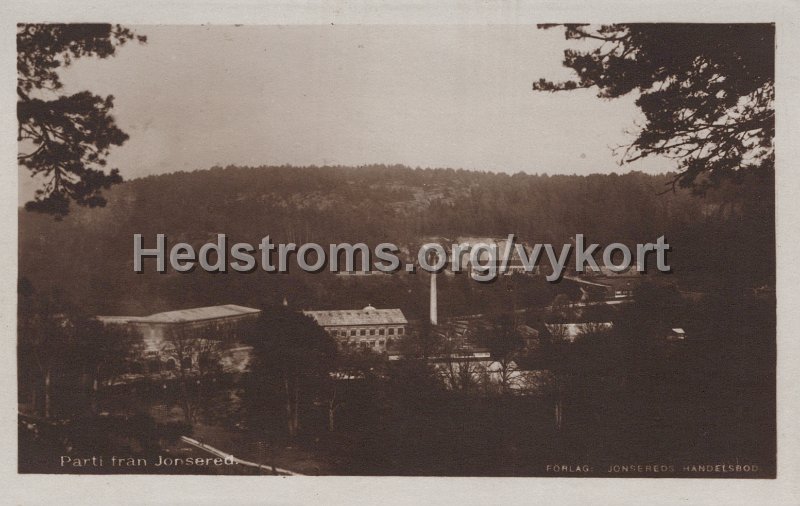 Part fran Jonsered. Odaterat. Forlag Jonsereds Handelsbod.jpg - Part från Jonsered.Odaterat.Förlag: Jonsereds Handelsbod.