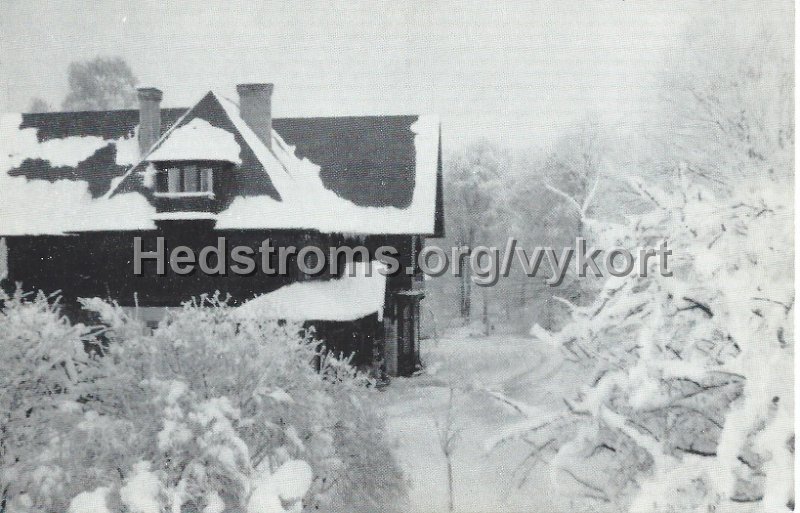 Kastenhof Lerum. Inget forlag, ej postganget. I vinterskrud.jpeg - Kastenhof Lerum.Inget förlag, ej postgånget.I vinterskrud.