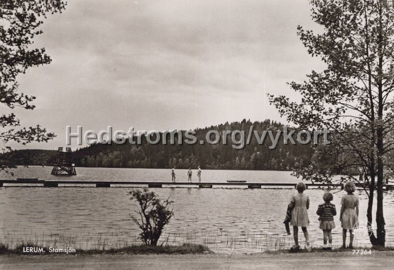 Lerum. Stamsjon. Odaterat. Pressbyran 77264.jpg - Lerum. Stamsjön.Odaterat.Pressbyrån 77264.