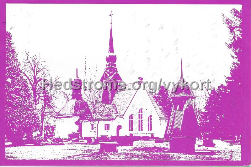 Lerums Kyrka. Lions Julfemma 1978. Postganget 12 december . Lions Club Lerum..jpeg - Lerums Kyrka.Lions Julfemma 1978.Postgånget 12 december.Lions Club Lerum.