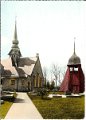 Lerums kyrka. Postganget 15 xx 1969. Forlag Lerums Bok  Pappershandel A B, Lerum. Copyright Hartmans, Uppsala. Foto 66 1