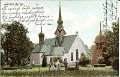 Lerum Kyrka, Postganget 13 maj 1908. Axel Eliassons Konstforlag Stockholm no 3231