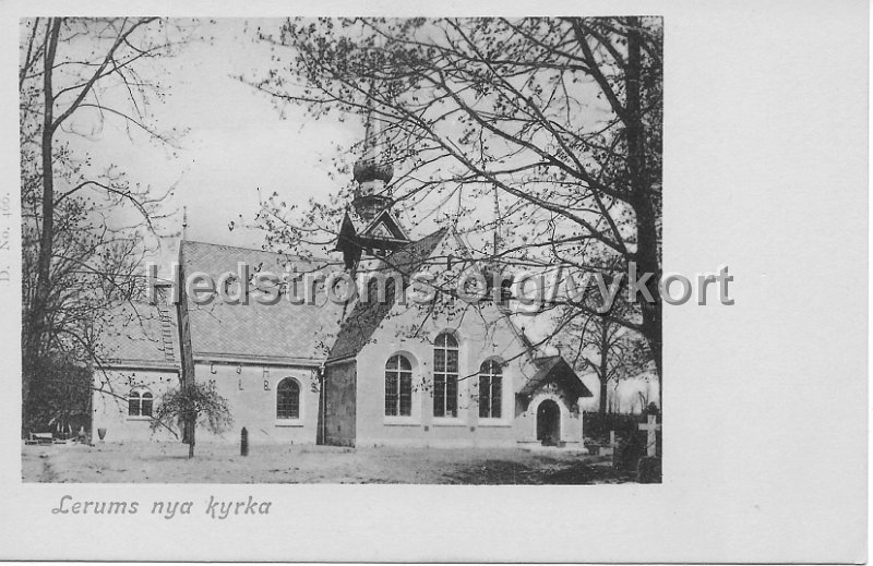 Lerums nya kyrka. Odaterat.jpeg - Lerums nya kyrka.Odaterat.