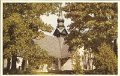 Lerums kyrka. Odaterat. Forlag Lerums Bok-  Pappershandel. Sagokonst. 1737 Farglitografi