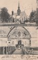 Lerumskyrka, Lerum. Postganget 9 september 1903. Joh. Ol. Andreens Konstforlag, Goteborg