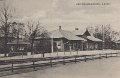 Jarnvagsstationen. Lerum. Odaterat. Forlag Einar Erikson, Alingsas. Import