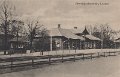 Jarnvagsstationen. Lerum. Postganget. Forlag Einar Erikson, Alingsas. Import