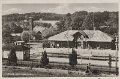 Lerum. Jarnvagsstationen. Postganget 21 augusti 1947. Pressbyran 19458