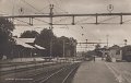 Lerum. Jarnvagsstationen. Postganget 26 juli 1931. Forlag Alrik Hedlund, Goteborg. Traff 864