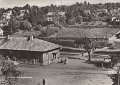 Lerum. Jarnvagsstationen. Postganget 9  xxx 1957. Pressbyran 77262