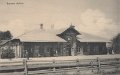 Lerums station. Odaterat. Foto  Forlag Olga Rinman, Goteborg
