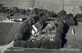 Flygfoto av Bergums kyrka. Odaterat. Ensamratt och Foto A B Flygtrfaik, Dals Langed. Lilljequist